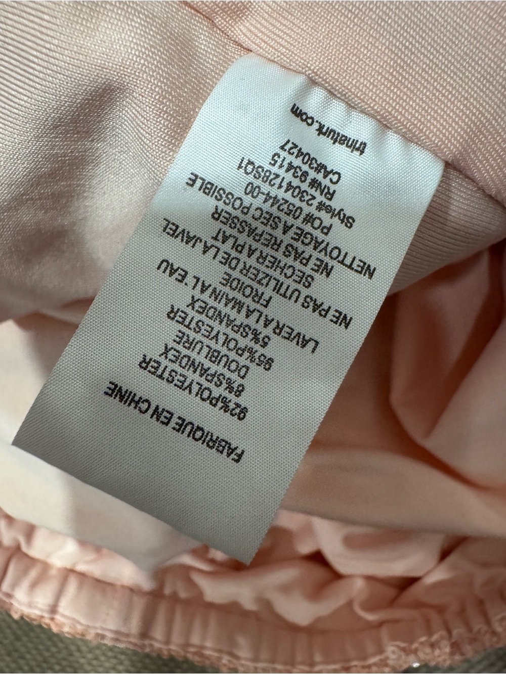 Trina Turk Blush Pink Lightweight Top - Picture 5 of 9